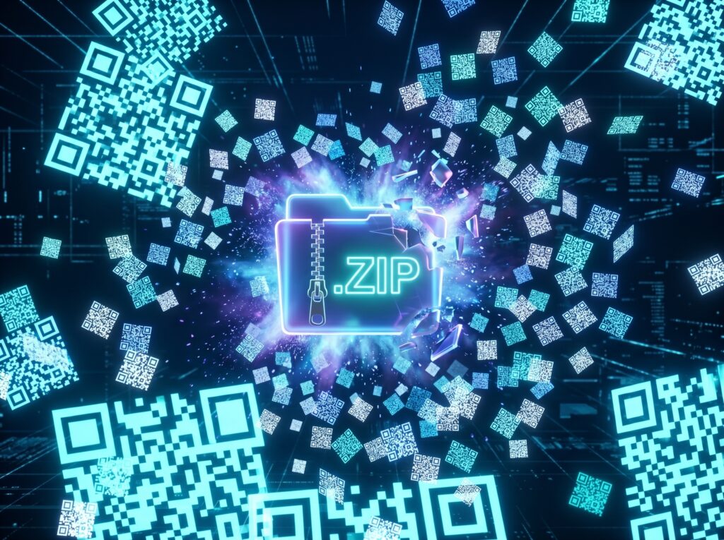 Descarga Masiva de Códigos QR Estudiantiles en Archivos ZIP.